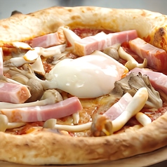 きのことベーコンのビスマルク