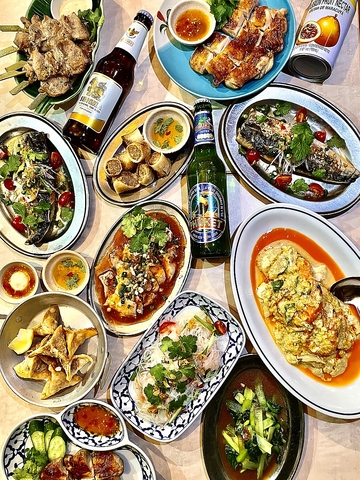 【薬院大通駅徒歩2分★】女子会飲み放題コースありタイ料理沖縄料理アジア料理