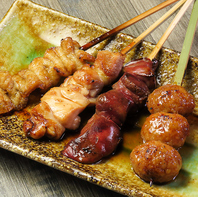 【炭火焼き鳥】美味しい串とお酒を楽しめる♪