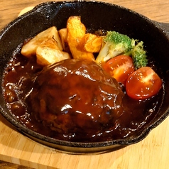 鉄板ハンバーグ