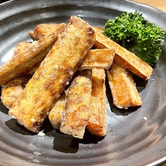 浅漬けごぼう唐揚げ