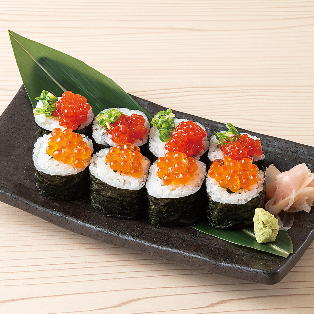 鮮度抜群◎いくらと筋子の食べ比べ寿司がオススメです！ 