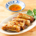 料理メニュー写真&nbsp;ハノイ揚げ春巻き(鶏肉の具) 小