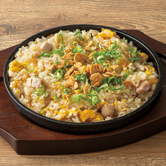 鶏ガーリック鉄板炒飯