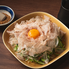 たっぷり削りたて！かつお節の金胡麻サラダ