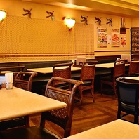 タイを思わせるゆったりとした空間が心地よい★