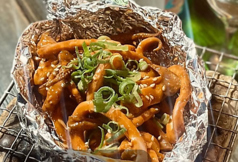 するめいかのワタ焼