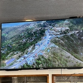 モニター完備(貸切での予約のみ利用可能)。コードと端末はご持参ください。詳しくは店舗までお問い合わせください。