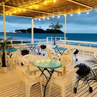 海と景色と食事を楽しむ！最高の思い出を♪