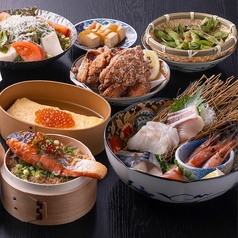 花より魚のコース写真