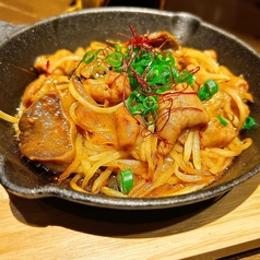 特製ダレ漬けMIXホルモン鉄板焼き