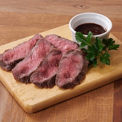 牛ランプ肉のビステッカ