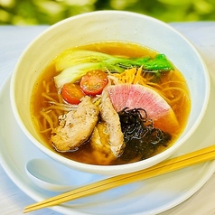 もちっと米粉麺の柚子胡椒ラーメン