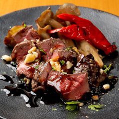 京都上世屋の鹿肉のグリル