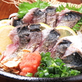 料理メニュー写真 トロ鯖藁焼き