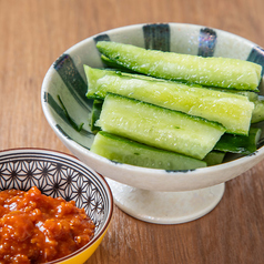 鶏みそキュウリ