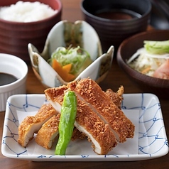 味噌鶏カツ定食