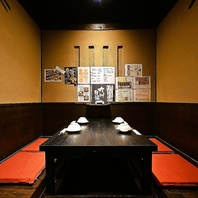 雰囲気も自慢の少人数様向け個室◎