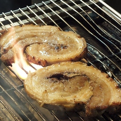 自家製チャーシューの炙り