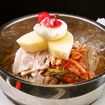 オススメMENU☆　暑い季節にピッタリ！シャーベットスープの冷麺