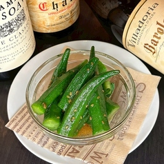 オクラのガーリックマリネ