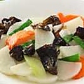 料理メニュー写真&nbsp;【売れ筋】長芋とキクラゲの田舎風炒め