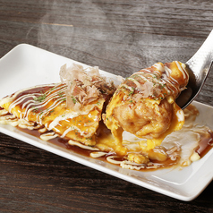 たこ焼きinオムレツ