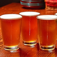 圧巻の品揃え！国内5社の生ビールやクラフトビール