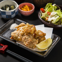 平日限定ランチ！唐揚げ膳♪