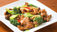 牛肉オイスター炒め