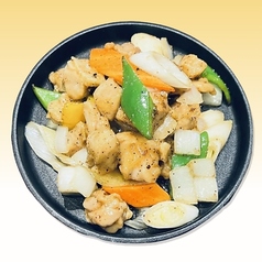 地鶏と長ネギの塩タレ焼き