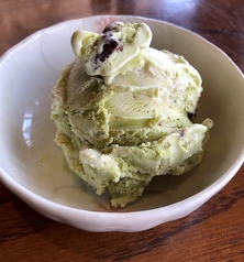 抹茶アイス　チョコチップ入り