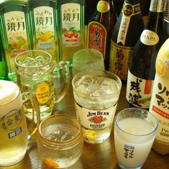 食べ放題でも単品でも飲み放題！