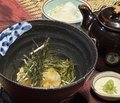 料理メニュー写真&nbsp;天茶（海老の天ぷら茶漬け）