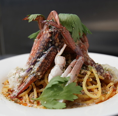 渡蟹のトマトクリーム