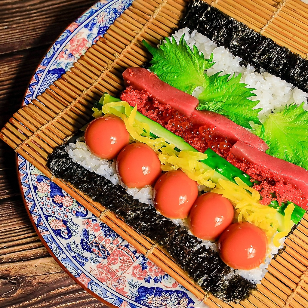 数量限定！極・黄金卵手巻き寿司1660円！