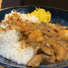 鳥モツカレー