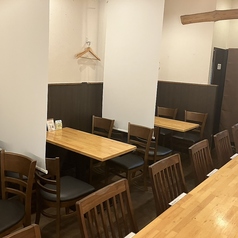 連結可能なテーブル席