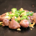 料理メニュー写真&nbsp;砂ずり鉄板