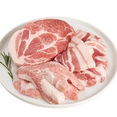 豚焼肉盛り合わせ