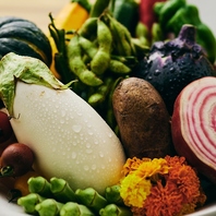 ◆『季節感』を大切にした旬の食材を存分に使用