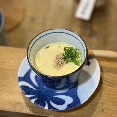 お通しの出汁で作る 茶碗蒸し
