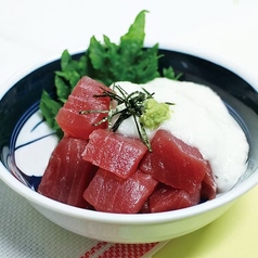 マグロの山かけ