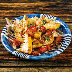 ホタルイカと竹の子の醤油焼き