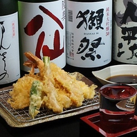 まさに職人技。揚げたての絶品天ぷらをご賞味ください。