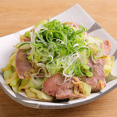 たっぷりネギの豚タン