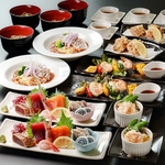 宴会にはやっぱりコース！全てに飲み放題付です。