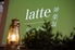 latte All day dinner ラテ オールデイ ダイナーのロゴ