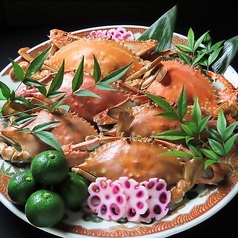 渡り蟹 (蒸し) 1匹