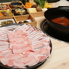 しゃぶしゃぶ龍樹のコース写真